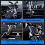 Support de téléphone rotatif pour voiture