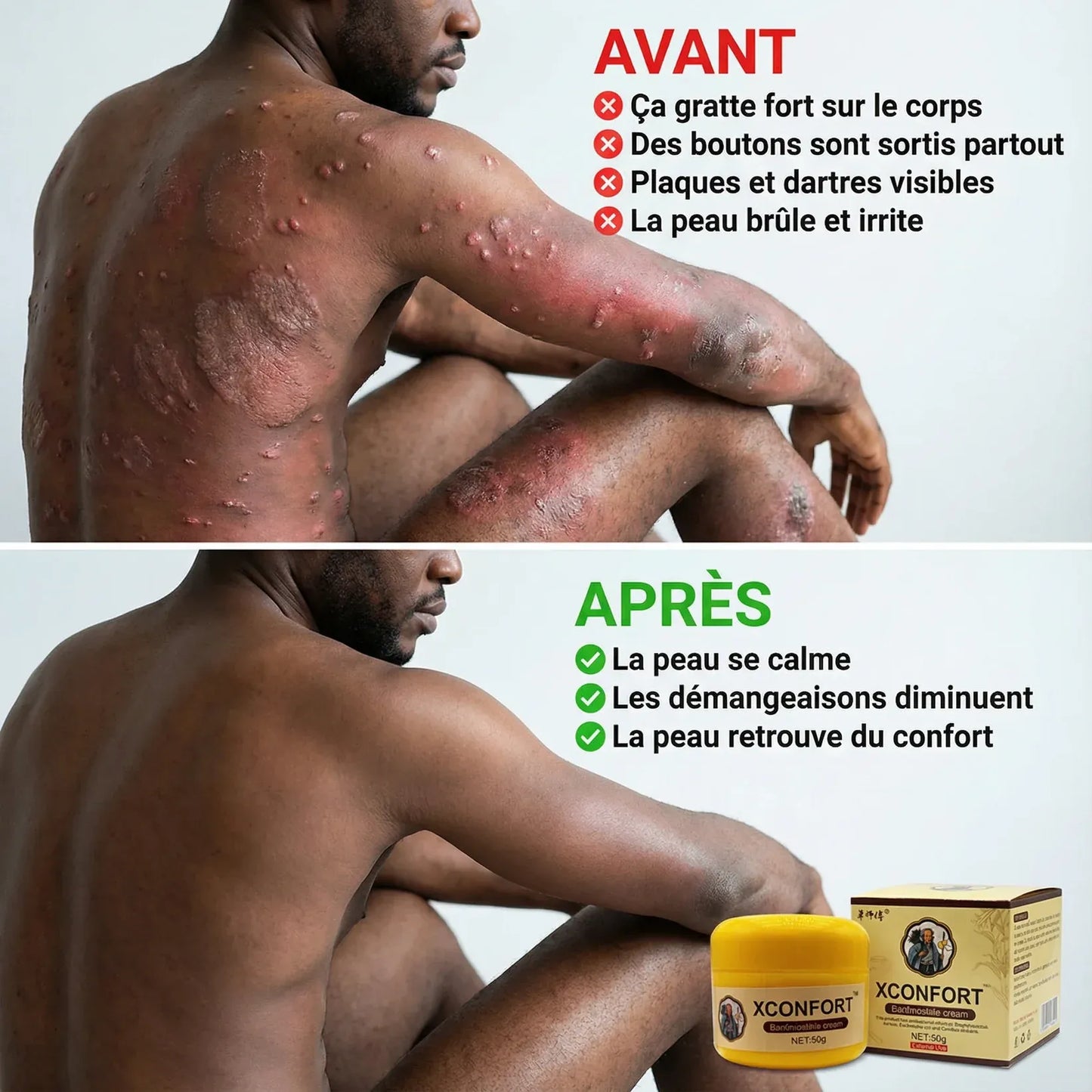 X-CONFORT - CRĂME DE CONFORT POUR LA PEAU