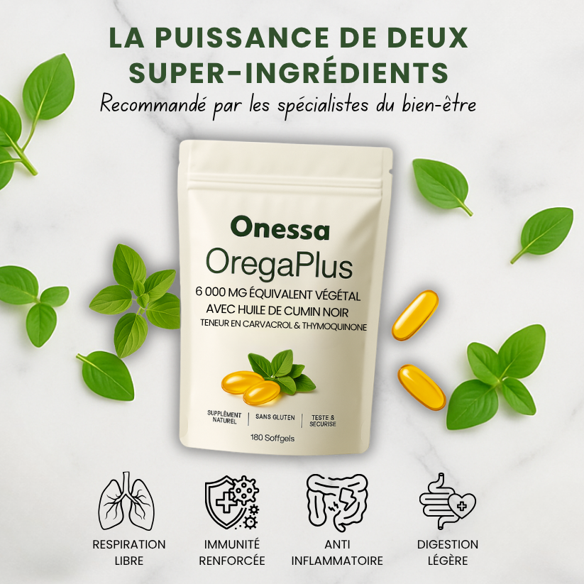 OregaPlus™ Boost votre énergie, santé, bien-être B