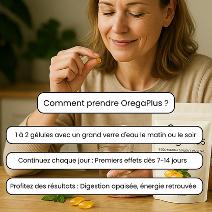 OregaPlus™ Boost votre énergie, santé, bien-être CI | Résultats dès les premiers jours d'utilisation|