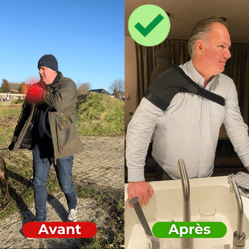 EpauleConfort® - Libérez-vous des douleurs avec notre soutien innovant pour l'épaule (Garantie 30 Jours )