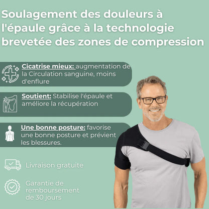 EpauleConfort® - Libérez-vous des douleurs avec notre soutien innovant pour l'épaule (Garantie 30 Jours )