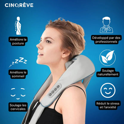 Copie de MASSEUR CERVICAL SHIATSU™ | CINQ REVES +