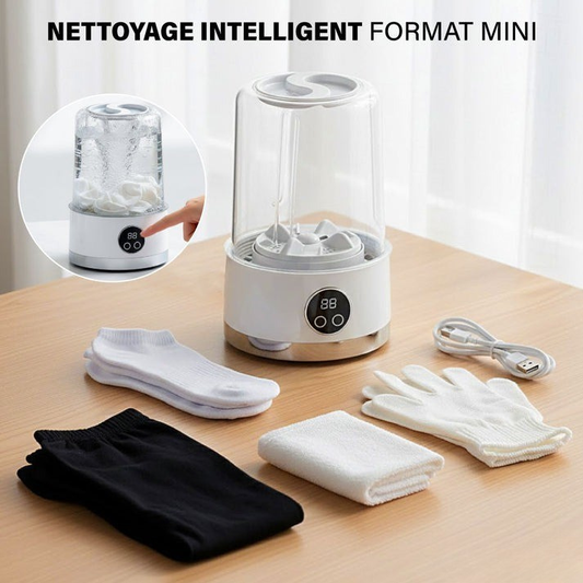 Mini Machine à Laver Intelligente Sans Fil Rechargeable