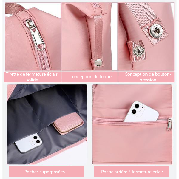 Sac de voyage™ pliable multi compartiment