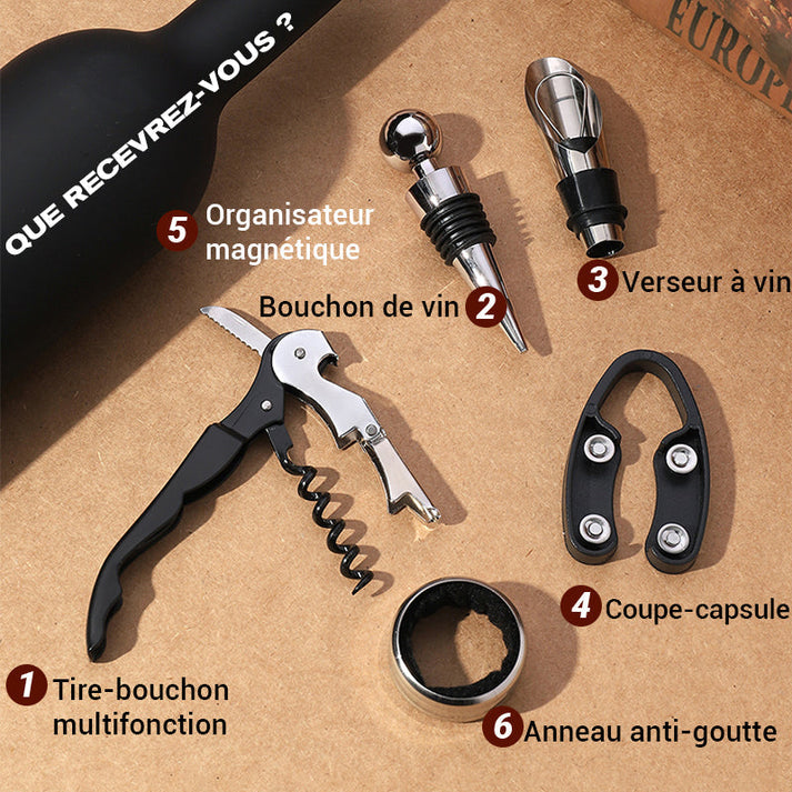🍷Coffret à Tire-bouchon pour Amateurs de Vin