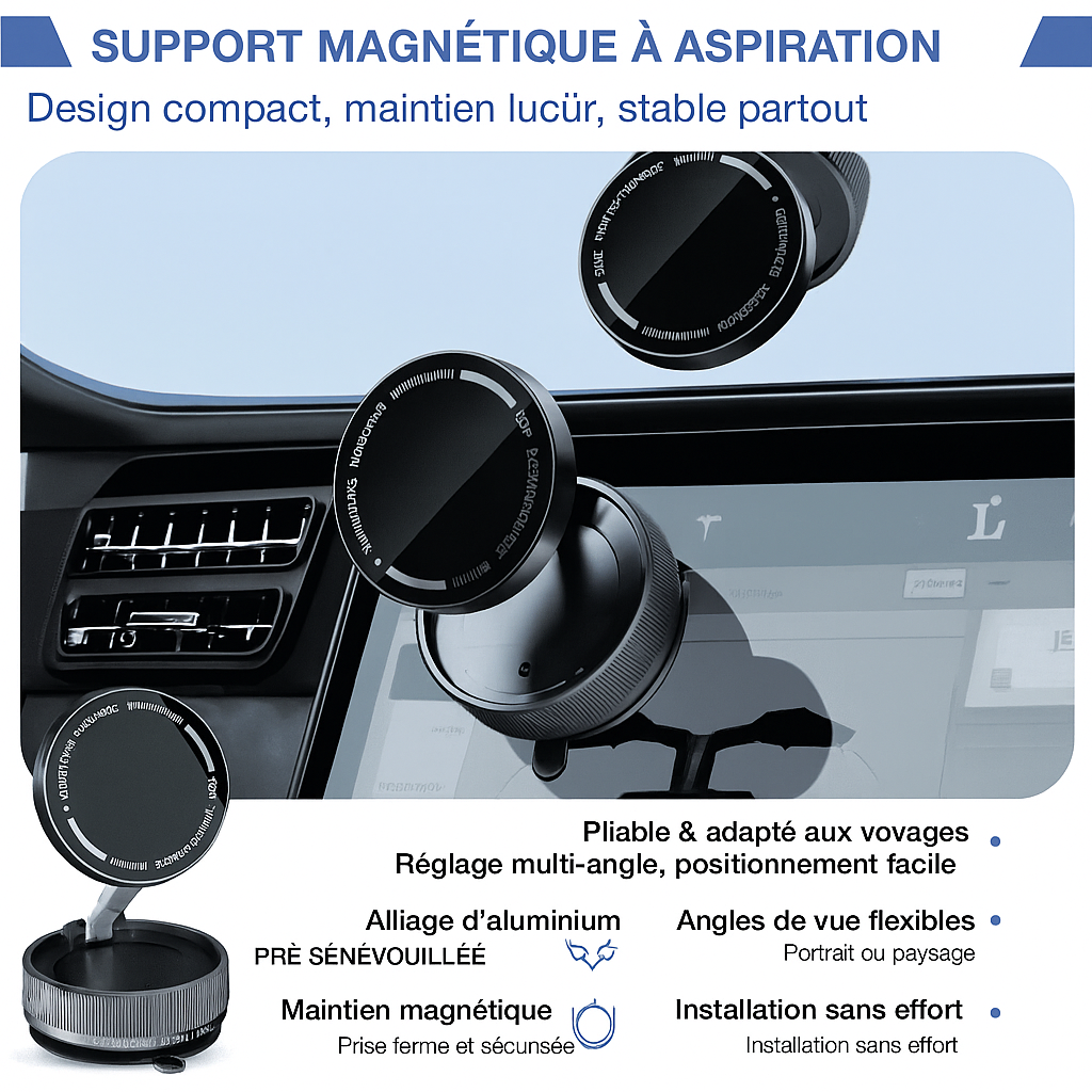 Support magnétique LUHITA™ Versamount Pro 360 BJ