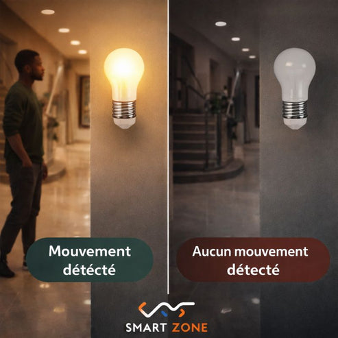 Douille de Lampe E27 à Détection de Mouvement