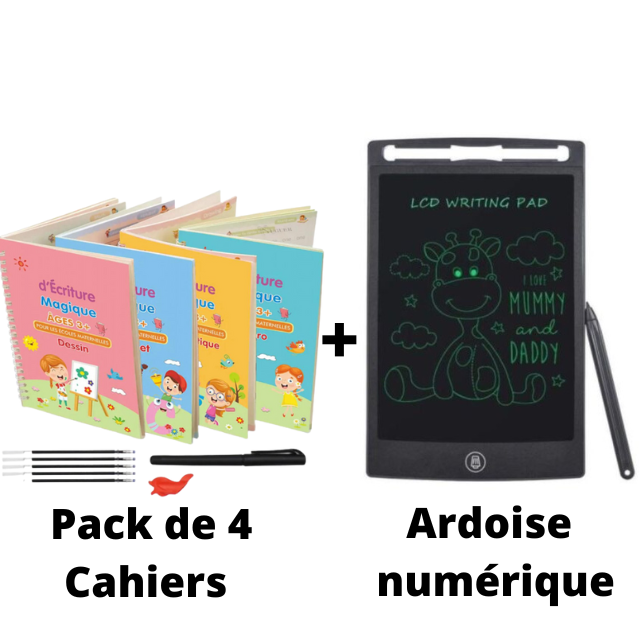 04 Cahiers Magiques- CAALY FORMAT A5 | UNE ECRITURE PARFAITE EN 14 JOURS CHRONO