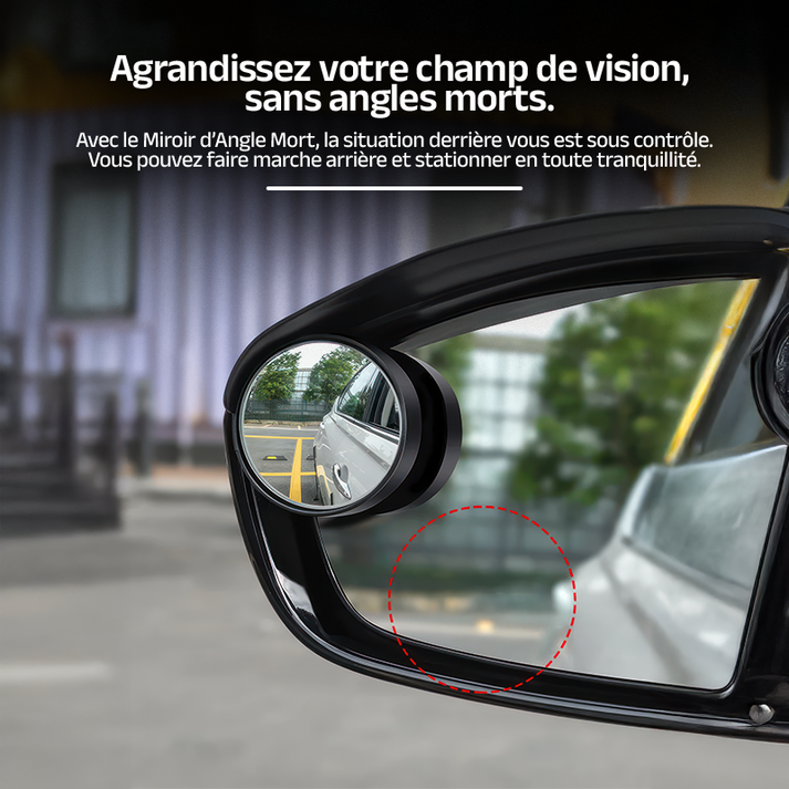 Miroir d’Angle Mort pour Rétroviseur Super Car’s (2 Pièces)