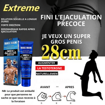 MAXMAN CRÈME ENLARGING ESSENTIAL ™ ENFIN AU BENIN