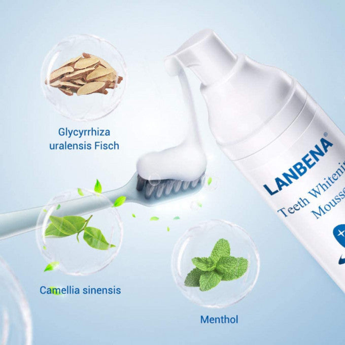 Mousse de blanchiment des dents ( 01 Stylo Blancheur offert)