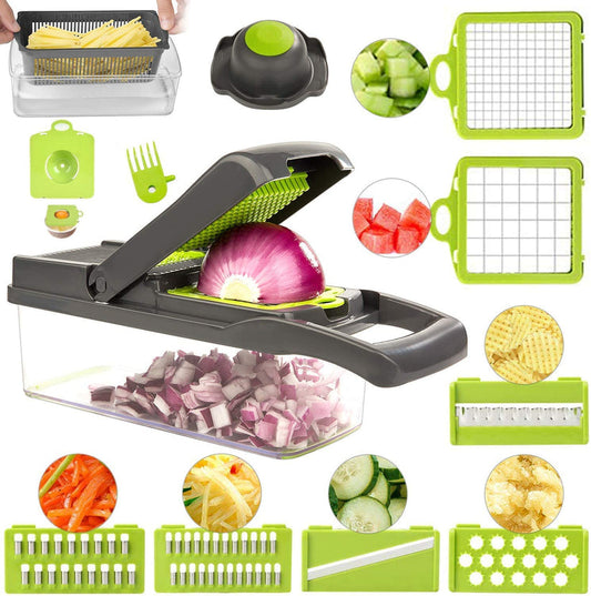 TrancheChef – Le Coupe-Légumes Multifonction Ultra-Pratique