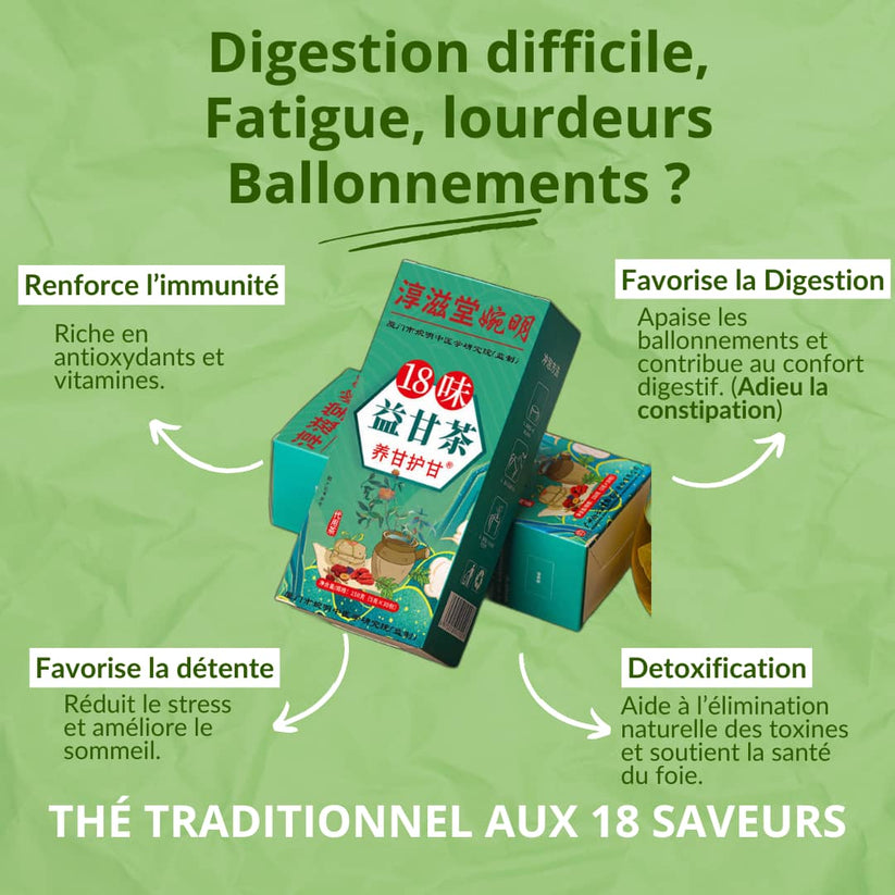 Thé au 18 Saveurs pour le foie