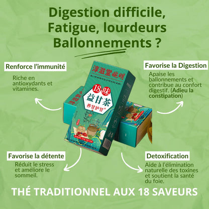 Thé au 18 Saveurs pour le foie