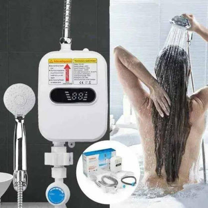 Chauffe-eau Instantané sans Réservoir - Design Compact avec Contrôle de Température Numérique pour Économie d'Énergie ⚡🚿