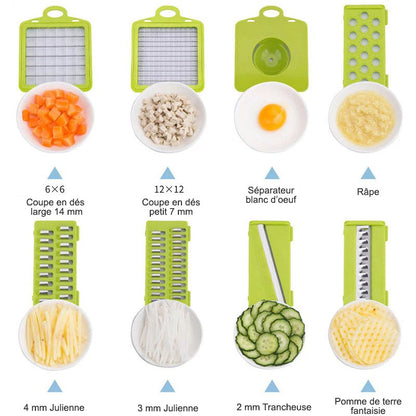BJ TrancheChef – Le Coupe-Légumes Multifonction Ultra-Pratique