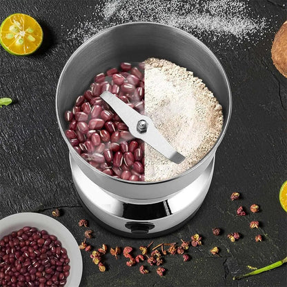 Moulin électrique multifonctionnel pour usage domestique en acier inoxydable