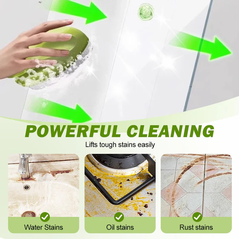 Brosse Éponge de Nettoyage Multifonctionnelle Anti-Rayures