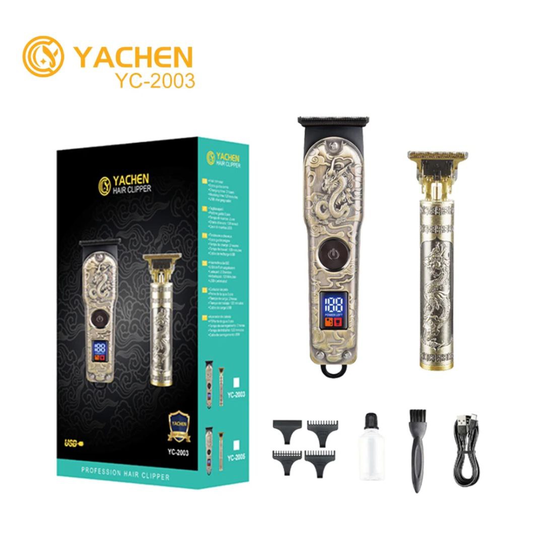 Tondeuse à cheveux pour hommes avec écran LED - Kit de coupe complète