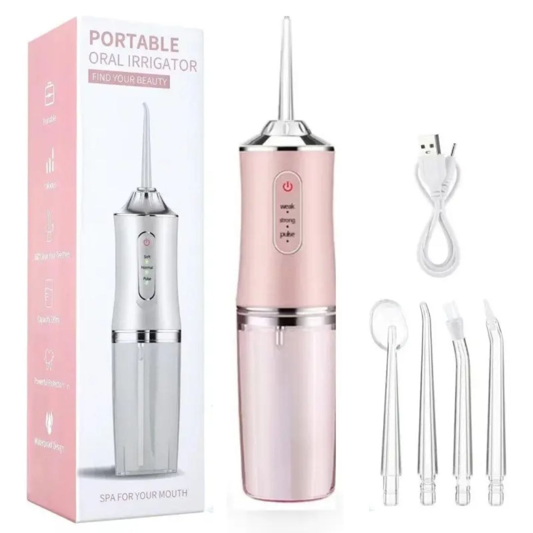 Appareil de nettoyage des dents à jet d'eau 4-en-1   BJ