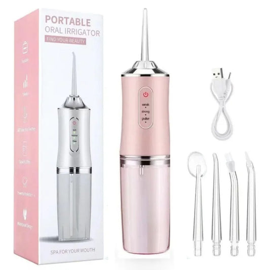 Appareil de nettoyage des dents à jet d'eau 4-en-1