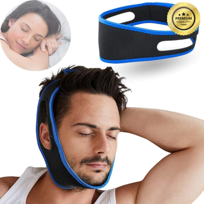 Sangle de Mâchoire médicale ANTI-RONFLEMENT & ANTI-APNÉE SOMMEIL